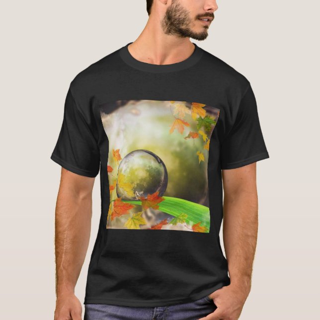 T-shirt Arrière - plan graphique de l'humeur émotion (Devant)