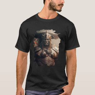 T-shirt Arrière-plan L'imaginaire guerrier recherche du de