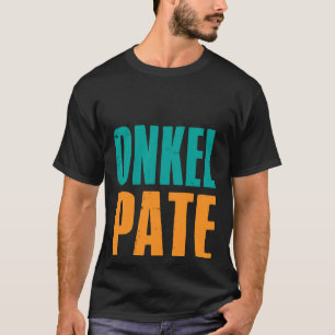 T-shirt Arrière-plan oncle parrain héros parrain nièce et