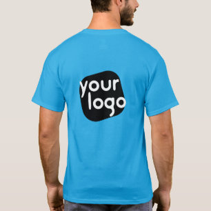 T-shirt Arrière - plan personnalisé Couleur moderne Ajoute