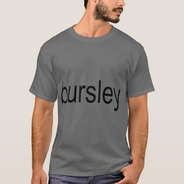 T-shirt arrière - plan transparent bursley brat (Devant)