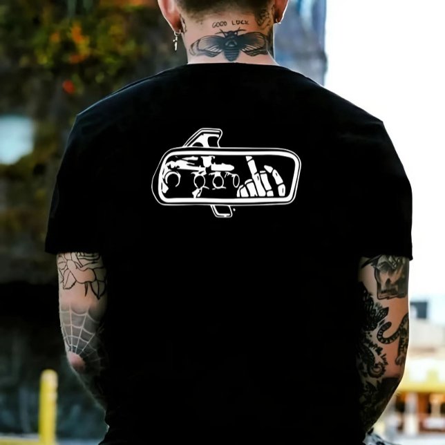 T-shirt Arrière-plan Unisex Premium Tee (Créateur téléchargé)