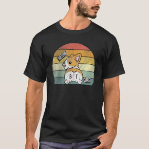 T-shirt Arrière-train de Corgi Rétro Rien Qu'un Chien Corg
