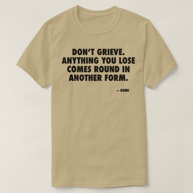 T-shirt Arrive sous une autre forme (Design devant)