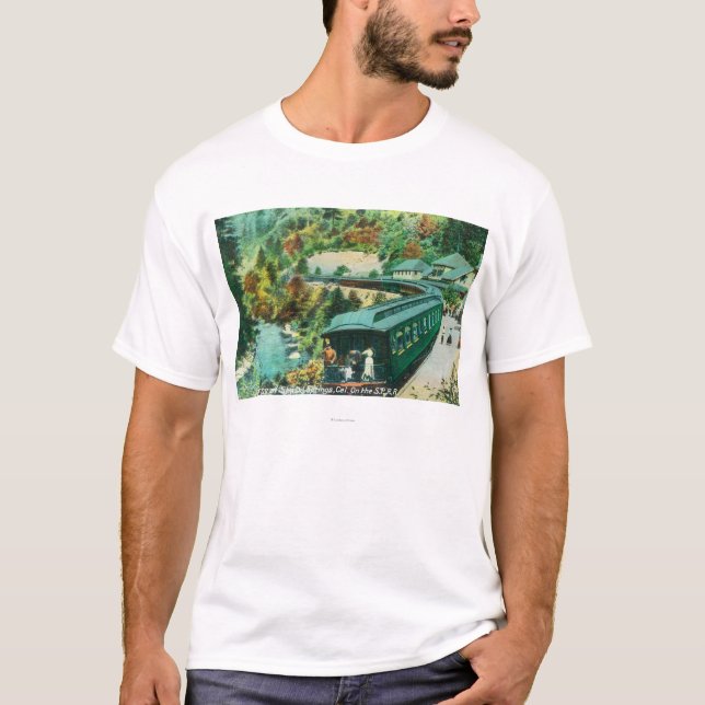 T-shirt Arrivée aux ressorts (Devant)
