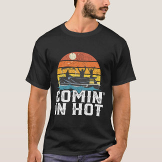 T-shirt Arrivée Chaude Bateau Ponton Drôle Cadeau Bateau L