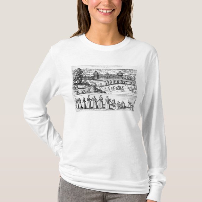 T-shirt Arrivée de la Reine Elizabeth I (Devant)