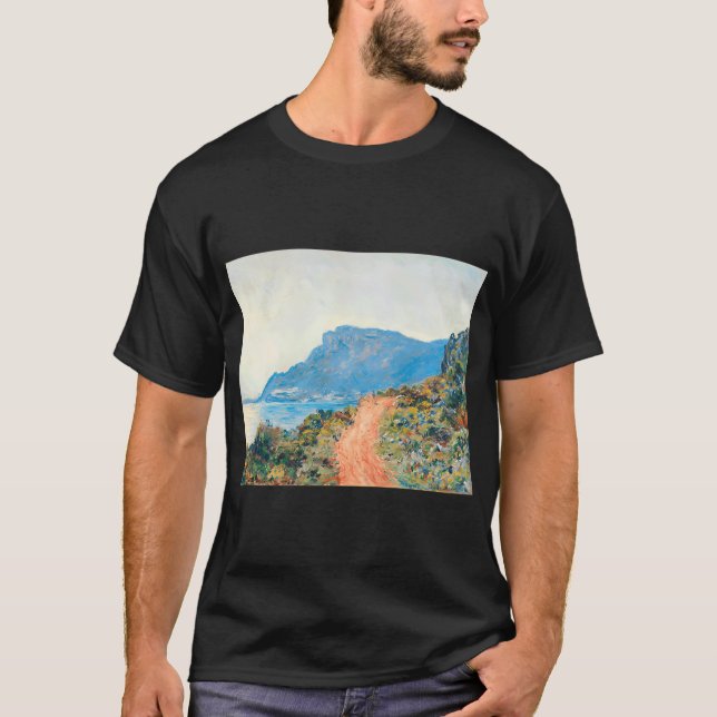 T-shirt Arrivée du train de Normandie Monet S (Devant)