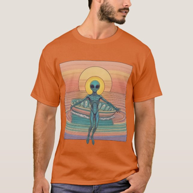 T-shirt Arrivée interstellaire (Devant)