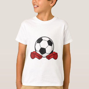 T-shirt Arrivée sifflet & balle de football