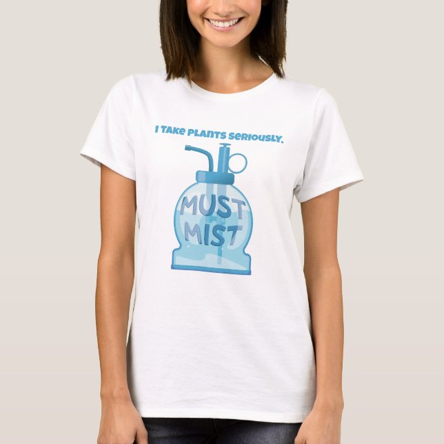 T-shirt Arroseur pour plantes en pot (Devant)