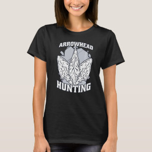T-shirt Arrowhead Chasse Flint Artefact Rocks Arrowhead C