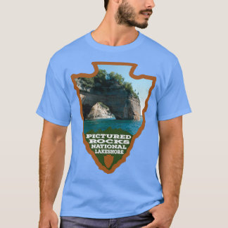 T-shirt Arrowhead de Lakeshore National de Rocks