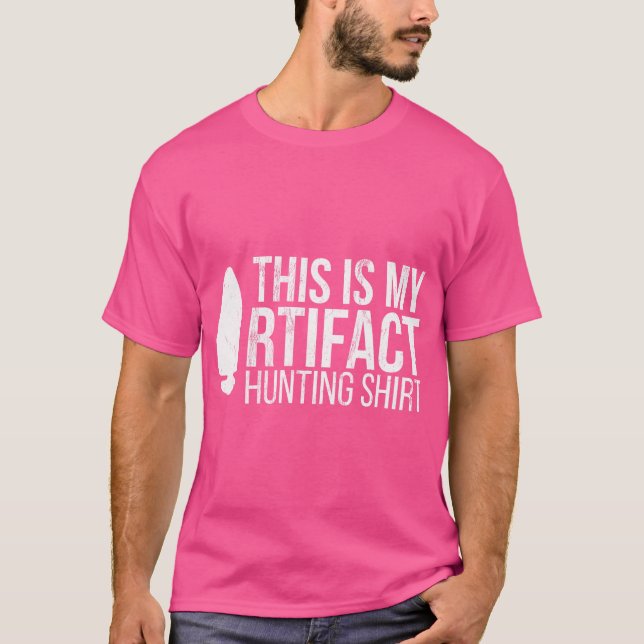 T-shirt Arrowhead Hunter Artifact Chasse Archéologie (Devant)