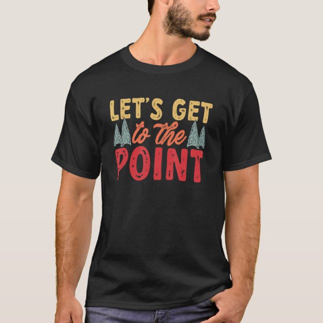 T-shirt Arrowhead Hunter Atteignons Le Point Arrowhead (Devant)
