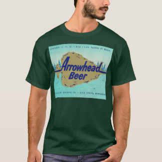 T-shirt Arrowheer Beer Retro Defunct Breweriana