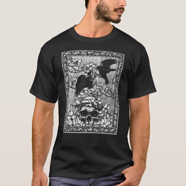 T-shirt Ars Memoria - Canto IX - Ligne Blanche (Devant)