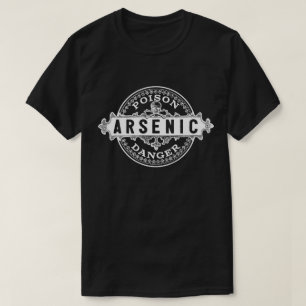 T-shirt Arsenic Vintage Style Étiquette de poison