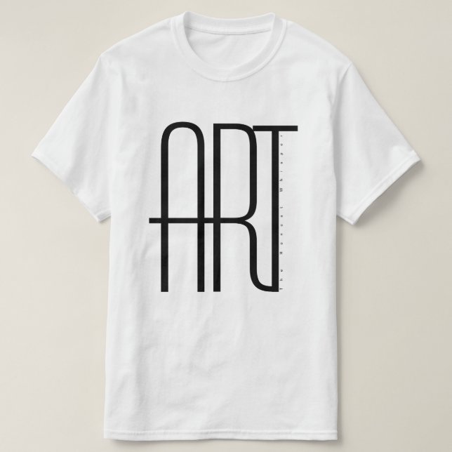 T-SHIRT ART (Design devant)