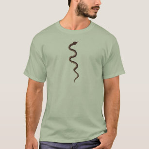 T-shirt Art aborigène australien du serpent du désert