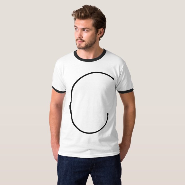 T-shirt Art Abstrait (Devant entier)