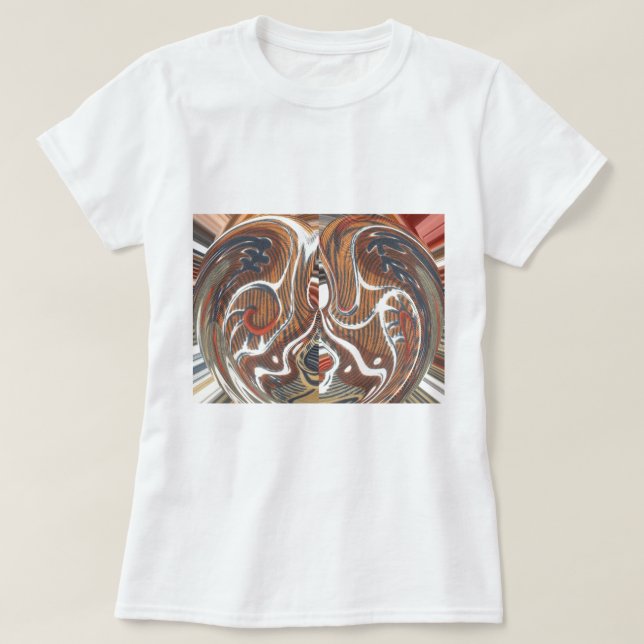 T-shirt Art Abstrait africain (Design devant)