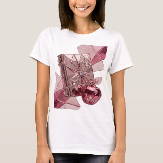 T-shirt ART ABSTRAIT Argent Frais Design Abstrait v3 (Devant)