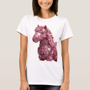T-shirt ART ABSTRAIT argenté Design abstrait accrocheur