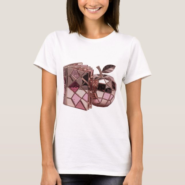 T-shirt ART ABSTRAIT Argenté Design Moderne v2 (Devant)