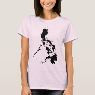 T-shirt Art Abstrait - Carte des Philippines