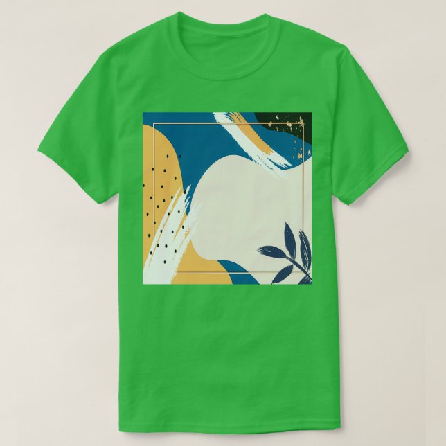 T-shirt Art Abstrait coloré (Design devant)