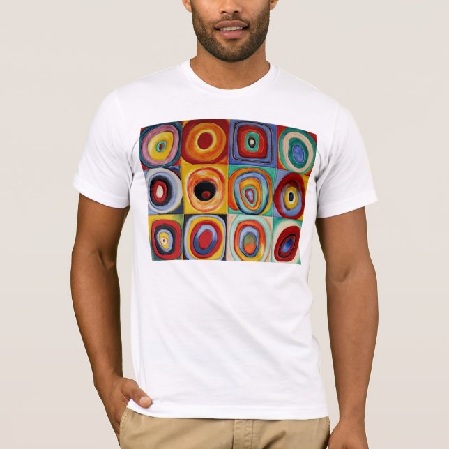 T-shirt Art abstrait de Kandinsky (Devant)