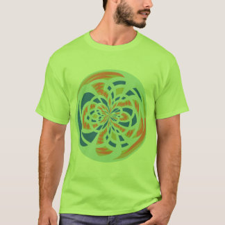 T-shirt art abstrait moderne rétro