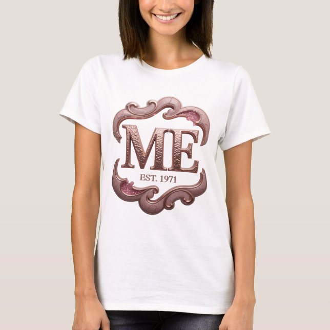 T-shirt ART ABSTRAIT Or STYLE Moderne v2 (Devant)