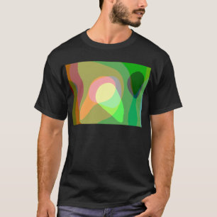 T-shirt Art Abstrait rétro super 710