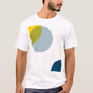 T-shirt Art abstrait urbain moderne, simple, minimal et te