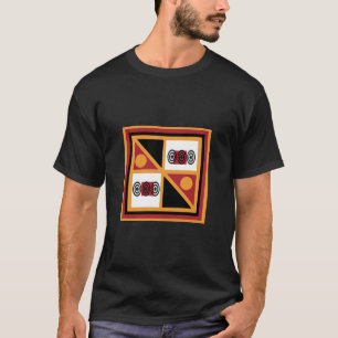 T-shirt Art africain abstrait moderne