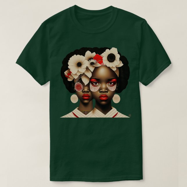 T-shirt Art AI Maintenant vous me voyez maintenant vous ne (Design devant)