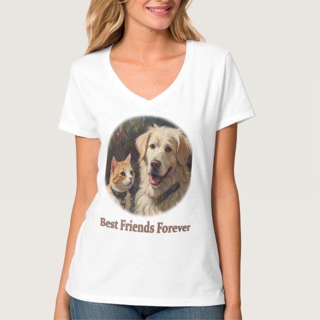 T-shirt Art animal (Devant)