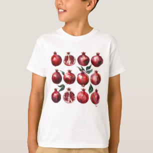 T-shirt Art aquarelle de grenade