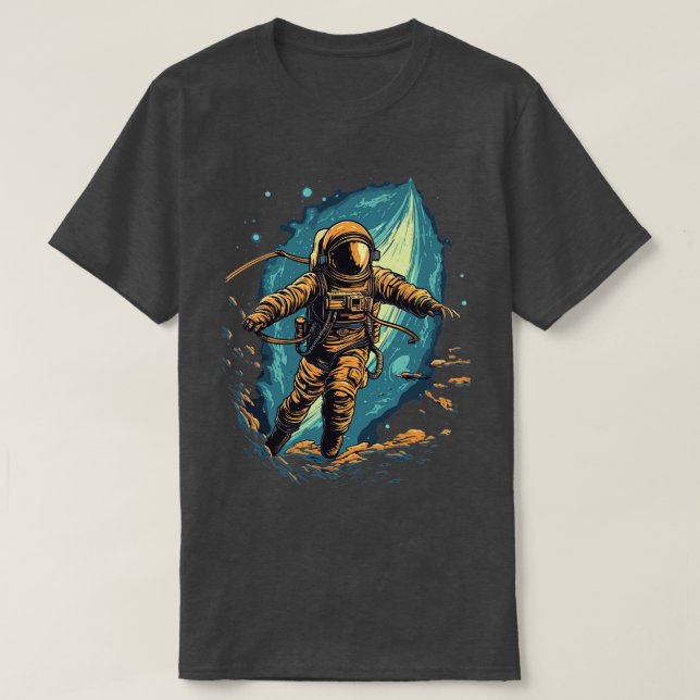 T-shirt Art astronaute (Design devant)