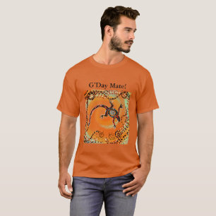 T-SHIRT ART AUSTRALIEN                  