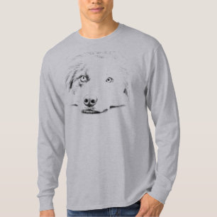 T-shirt Art australien de chien de berger