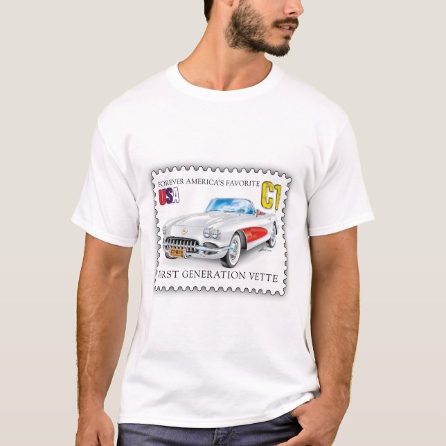 T-SHIRT ART AUTOMOBILE C-ONE (Devant)