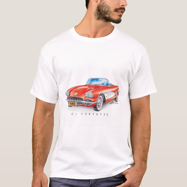T-SHIRT ART AUTOMOBILE C-ONE (Devant)
