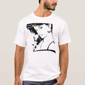 T-shirt Art B de salon de clou