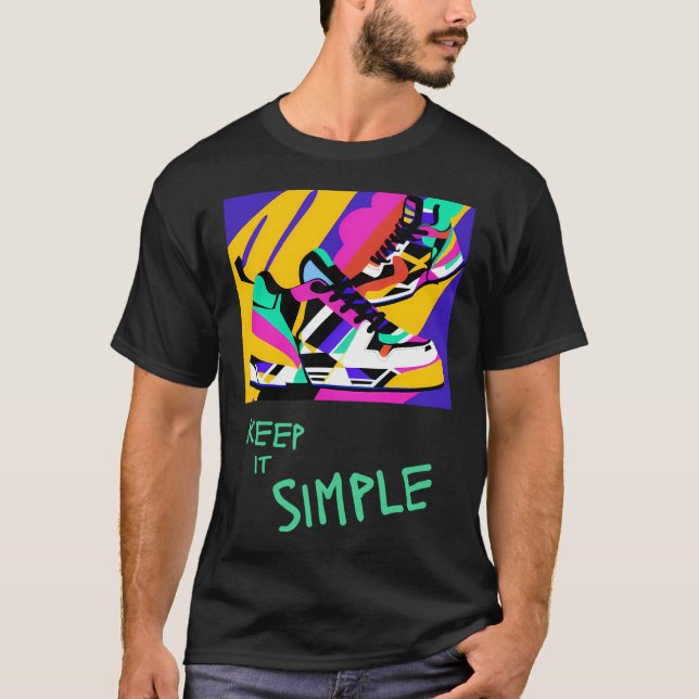 T-shirt Art basket - Art pop (Devant)
