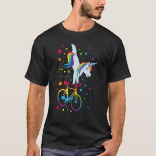 T-shirt Art Bike Artistic Cycling Unicorn