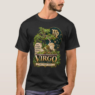T-shirt Art Bonsaï du Zodiaque Vierge