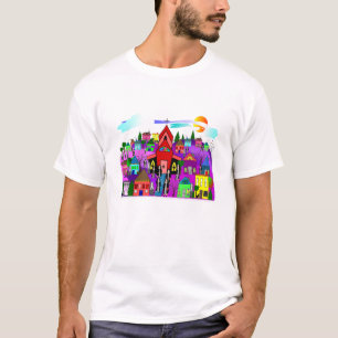 T-shirt Art catholique de nonnes "se dirigeant à l'églis